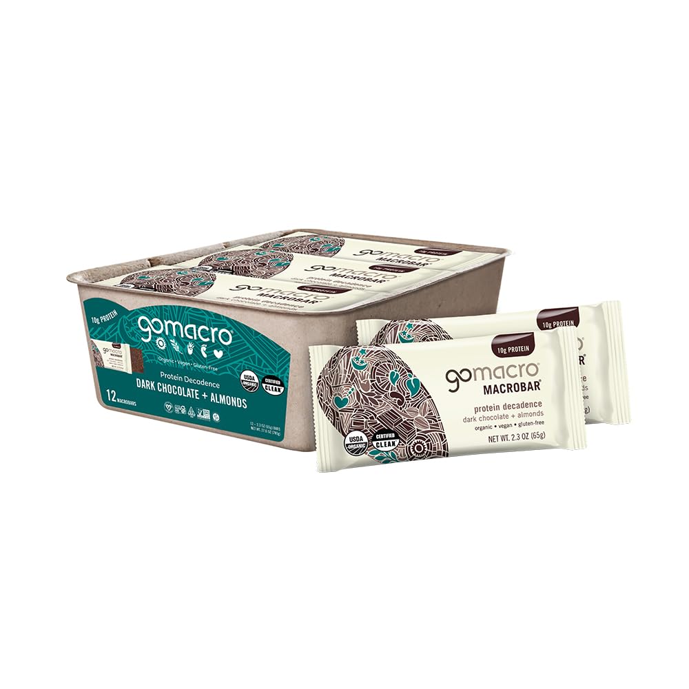GoMacro MacroBar Organic Vegan Protein Bars