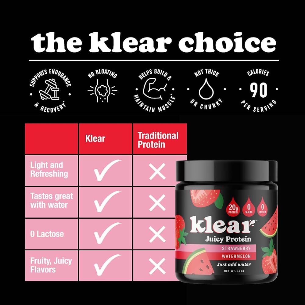 Klear - Clear Protein Powder