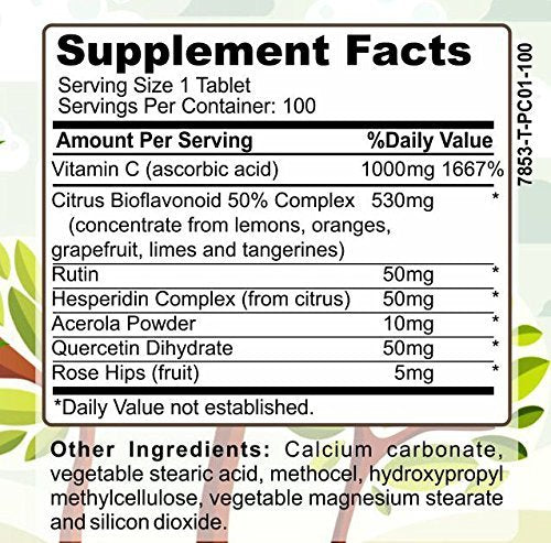 Herbal Forest Vitamin C-1000 Complex Powder - 1 Count - image 2