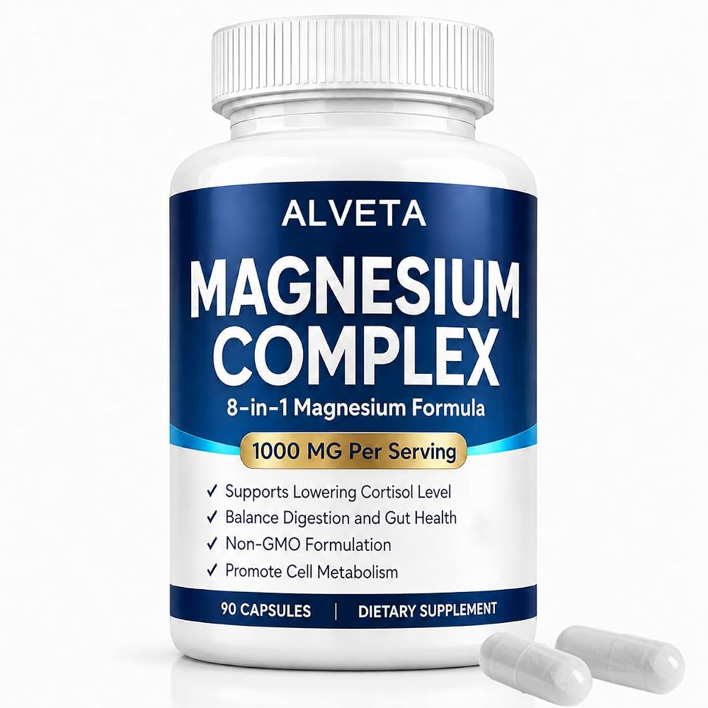 Slifthistle Alveta Magnesium Complex 1000mg - 90 Capsules