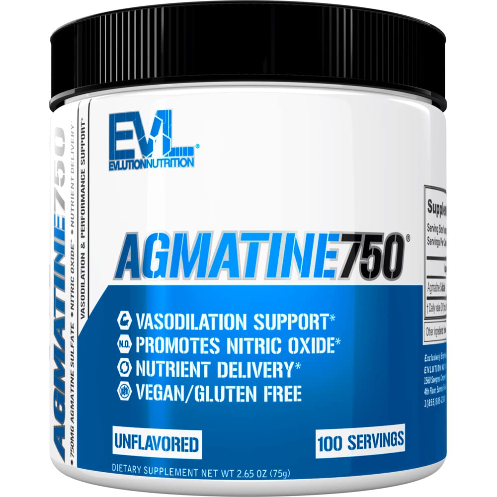 Evlution Agmatine Sulfate Nitric Oxide Powder - 2.65 oz