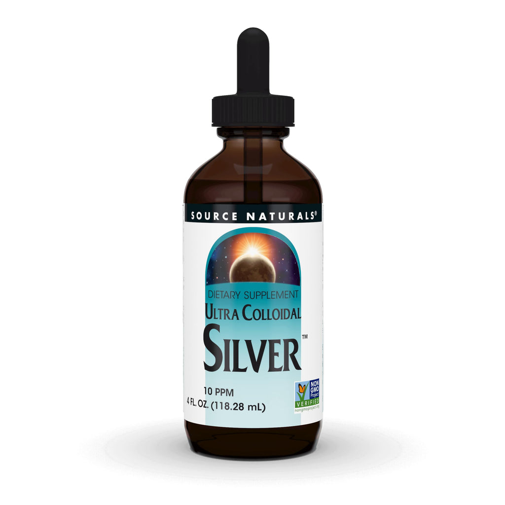 Source Naturals Ultra Colloidal Silver 10 ppm - 4 fl oz