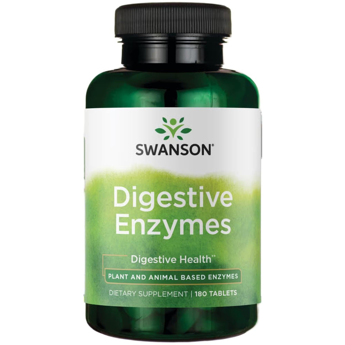 Swanson Digestive Enzymes for Carbs, Proteins and Fats - 180 Tablets