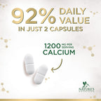 Nature's Nutrition Calcium 1200 mg with Vitamin D3 - 240 Tablets - image 5