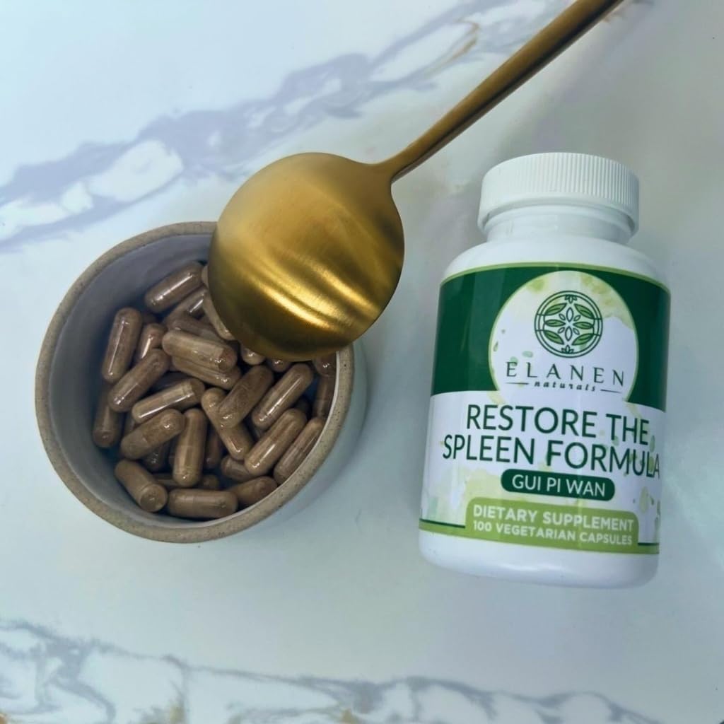 Elanen Naturals GUI Pi Wan Traditional Chinese Formula - 100 Vegetable Capsules - image 8