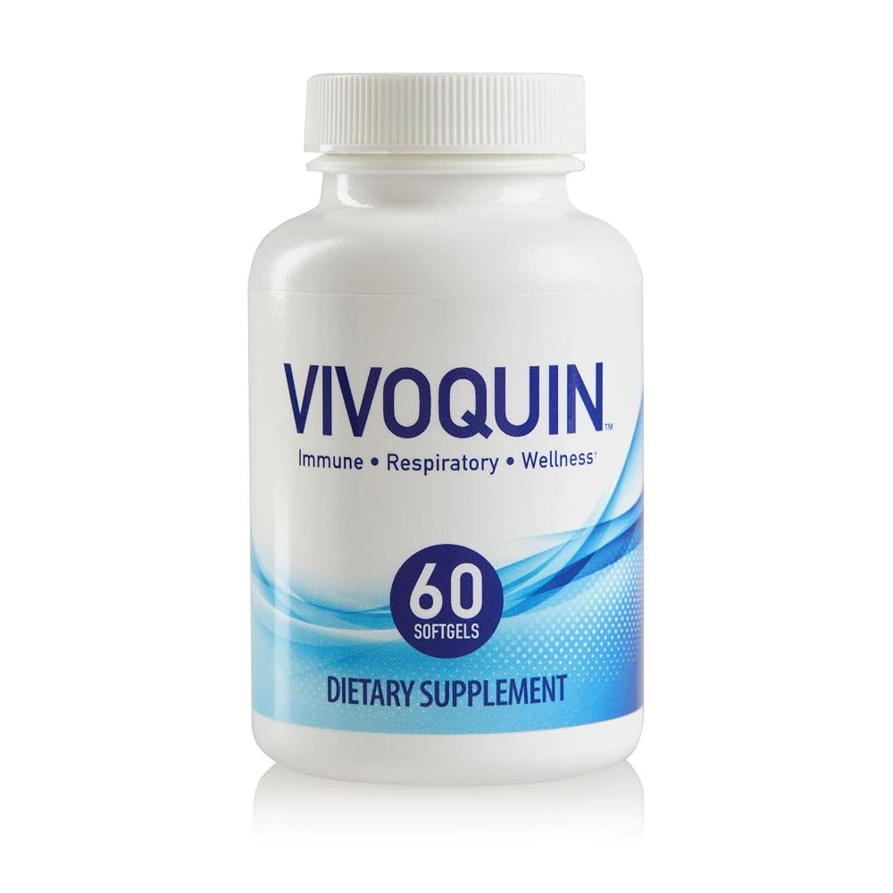 Vivoquin Omega-3 & Black Seed Immune Support - 60 Gel Capsules