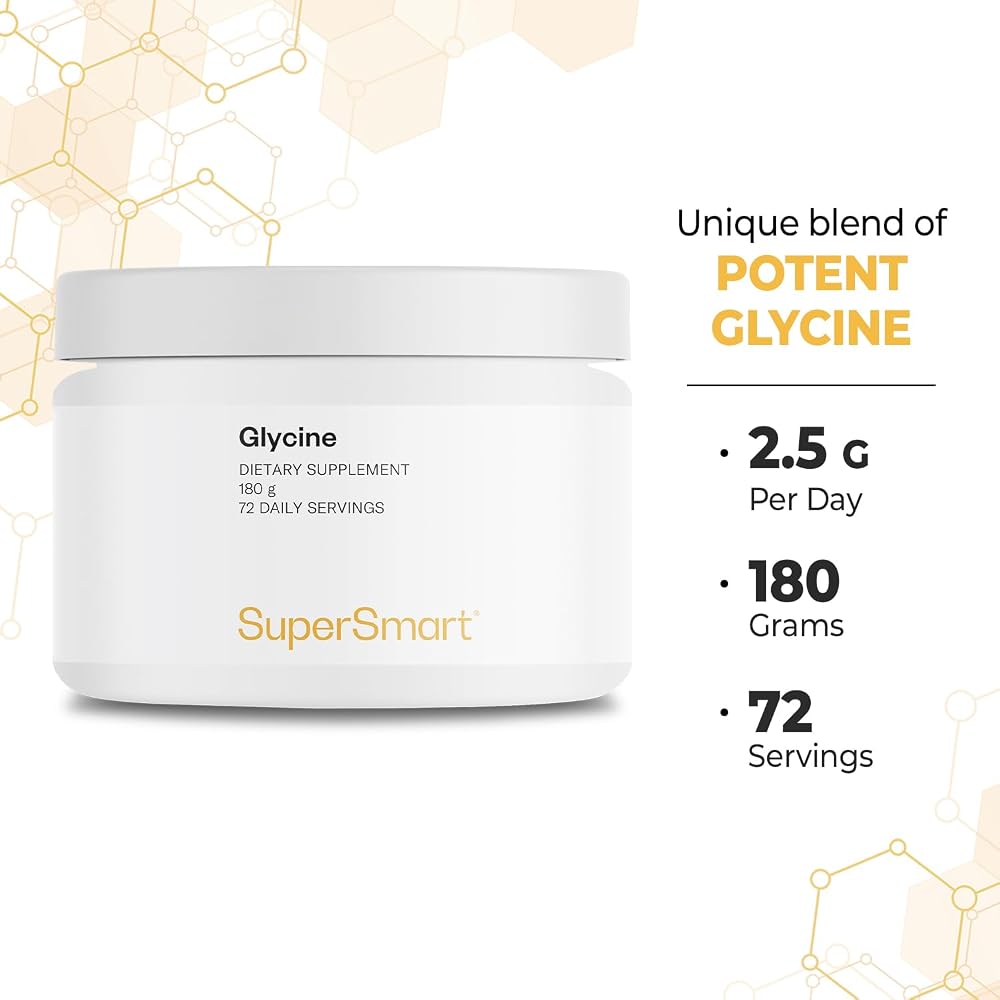 Supersmart Glycine Supplement Powder - 180 g - image 6