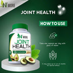 N'More Avocado Soybean Unsaponifiables ASU 400 mg - 60 Capsules - image 6