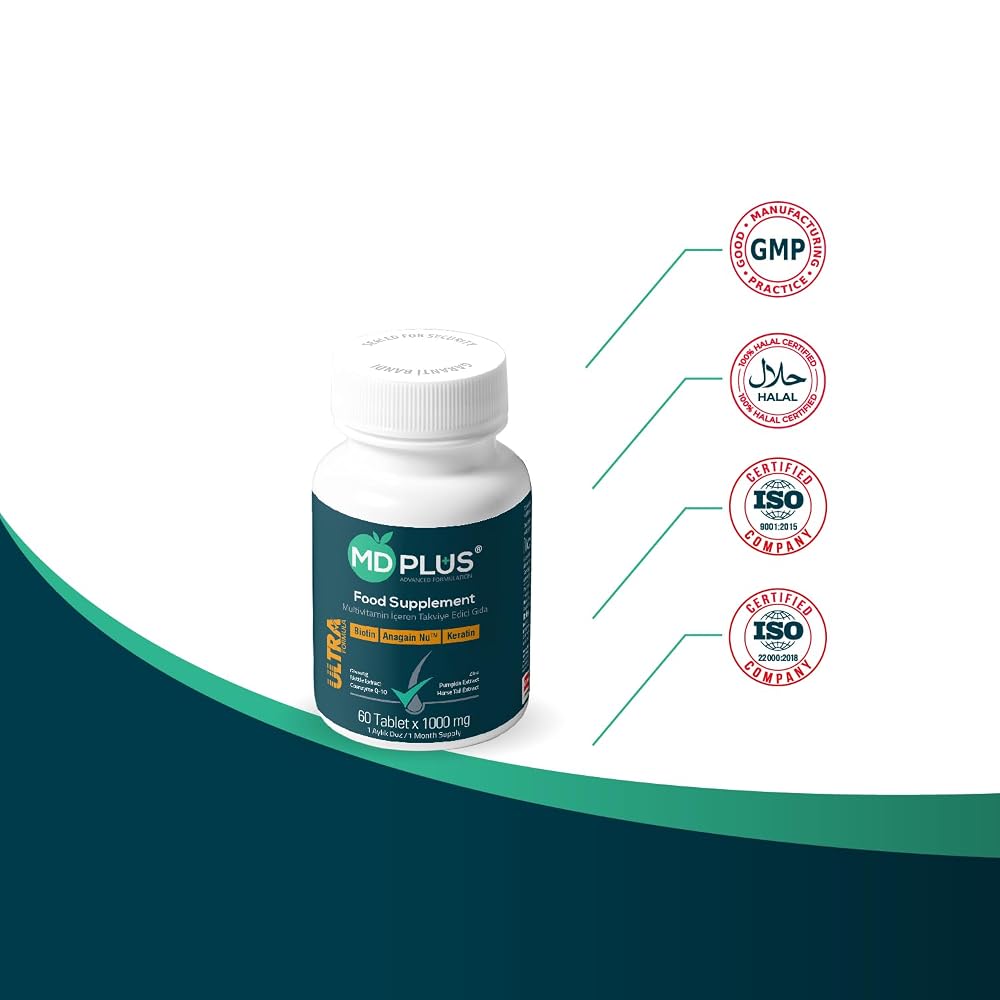 HairMD MD Plus Ultra Hair Multivitamin - 60 Tablets - image 4