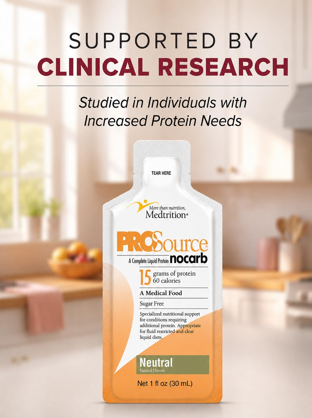Medtrition ProSource NoCarb Liquid Energy Packets