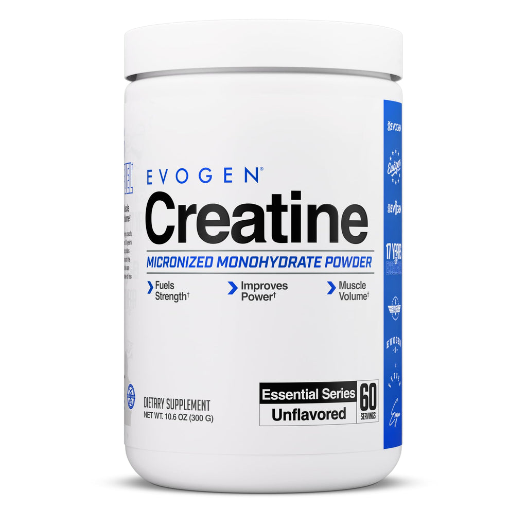 Evogen Creatine Monohydrate Powder Unflavored - 60 Servings