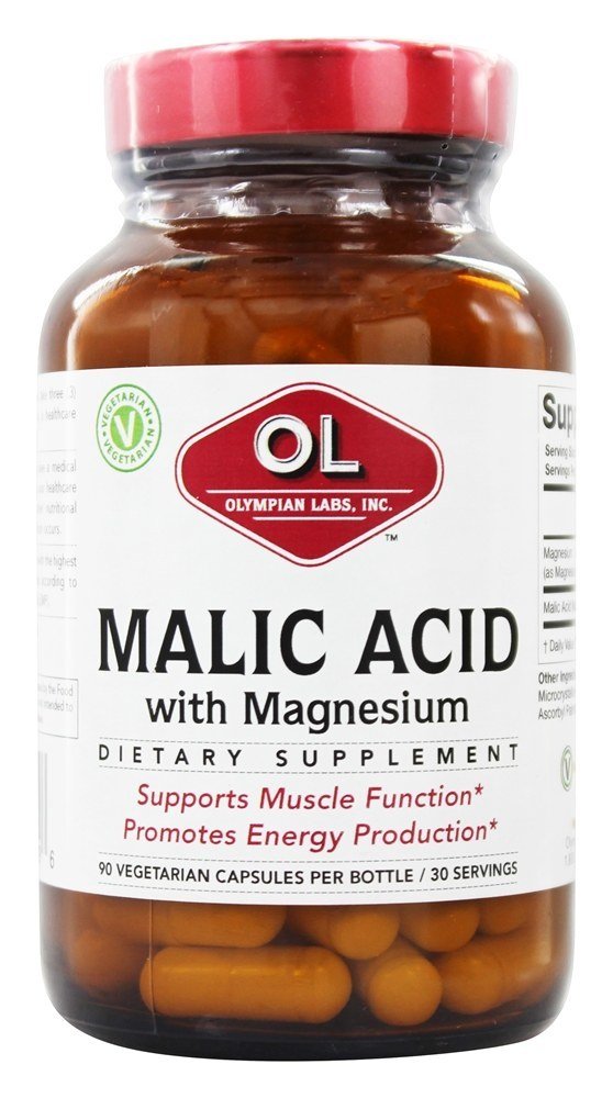 Olympian Labs Malic Acid with Magnesium - 90 Capsules