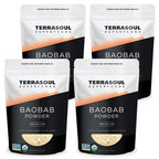 Terrasoul Superfoods Organic Baobab Powder - 48 oz (4 Pack)