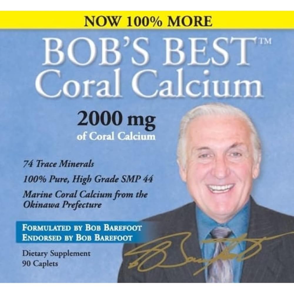 Bob's Best Coral Calcium 2000 mg - 270 Caplets (3 Pack) - image 3