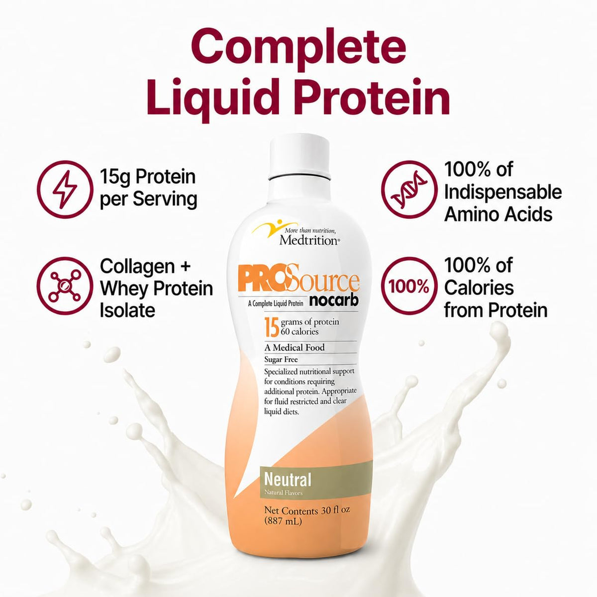 Medtrition Liquid Collagen Peptides Type I