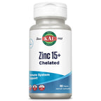 KAL Zinc 15mg Plus Betaine HCl and Trace Minerals - 100 Tablets