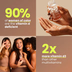 Mela Daily Essentials Multivitamin for Melanated Women - 60 Capsules - image 2