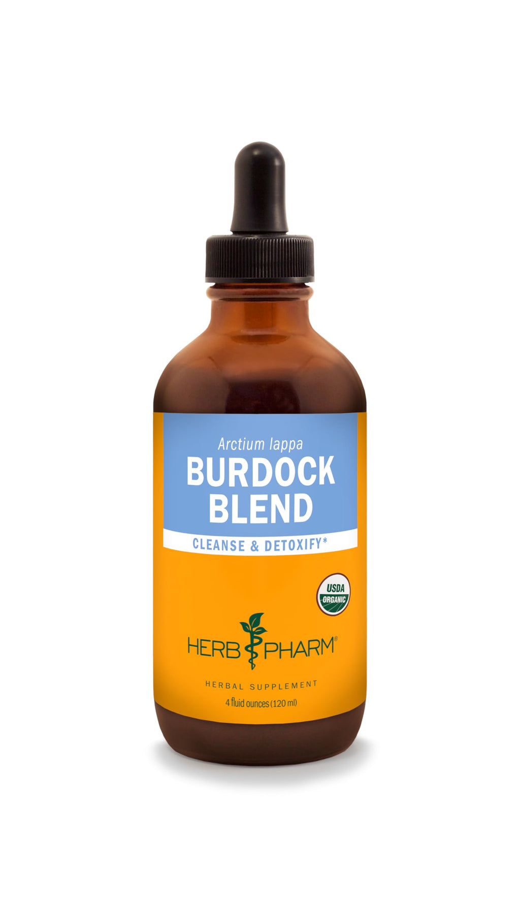 Herb Pharm Organic Burdock Root Extract Liquid Drops - 4 fl oz