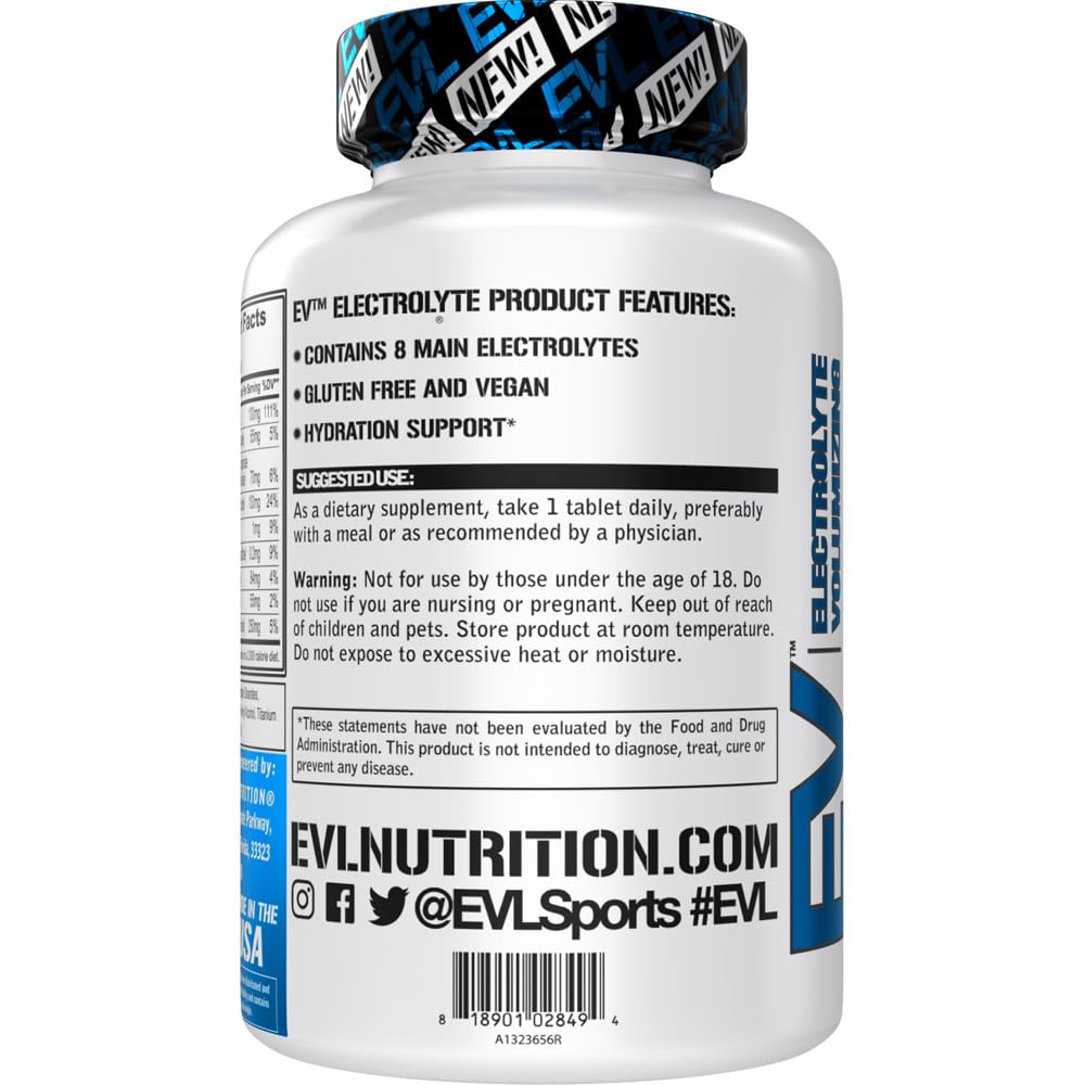 Evlution Electrolyte Tablets with 8 Key Electrolytes - 60 Tablets - image 3