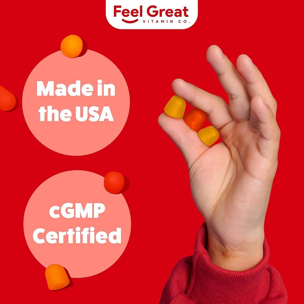The Feel Great Vitamin Company Feel Great Omega 3 DHA Gummies for Kids
