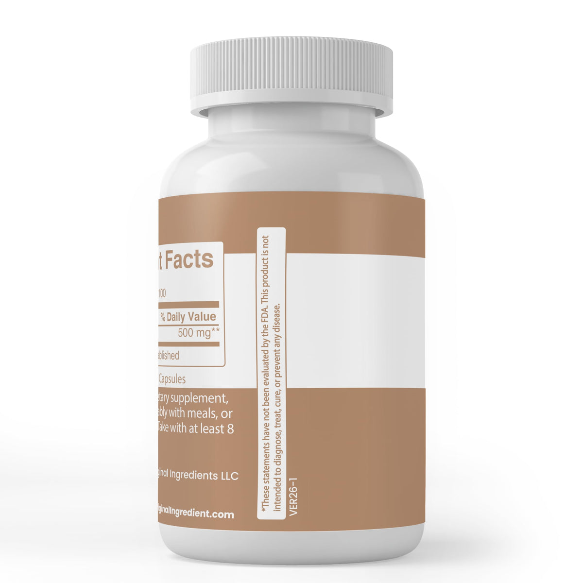 PURE ORIGINAL INGREDIENTS Kava Kava Extract - 100 Capsules - image 3