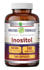 Amazing Nutrition Inositol 500 mg - 100 Capsules