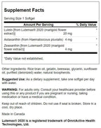 Swanson Ultimate Ocular Antioxidant for Eye Health - 30 Softgels - image 2