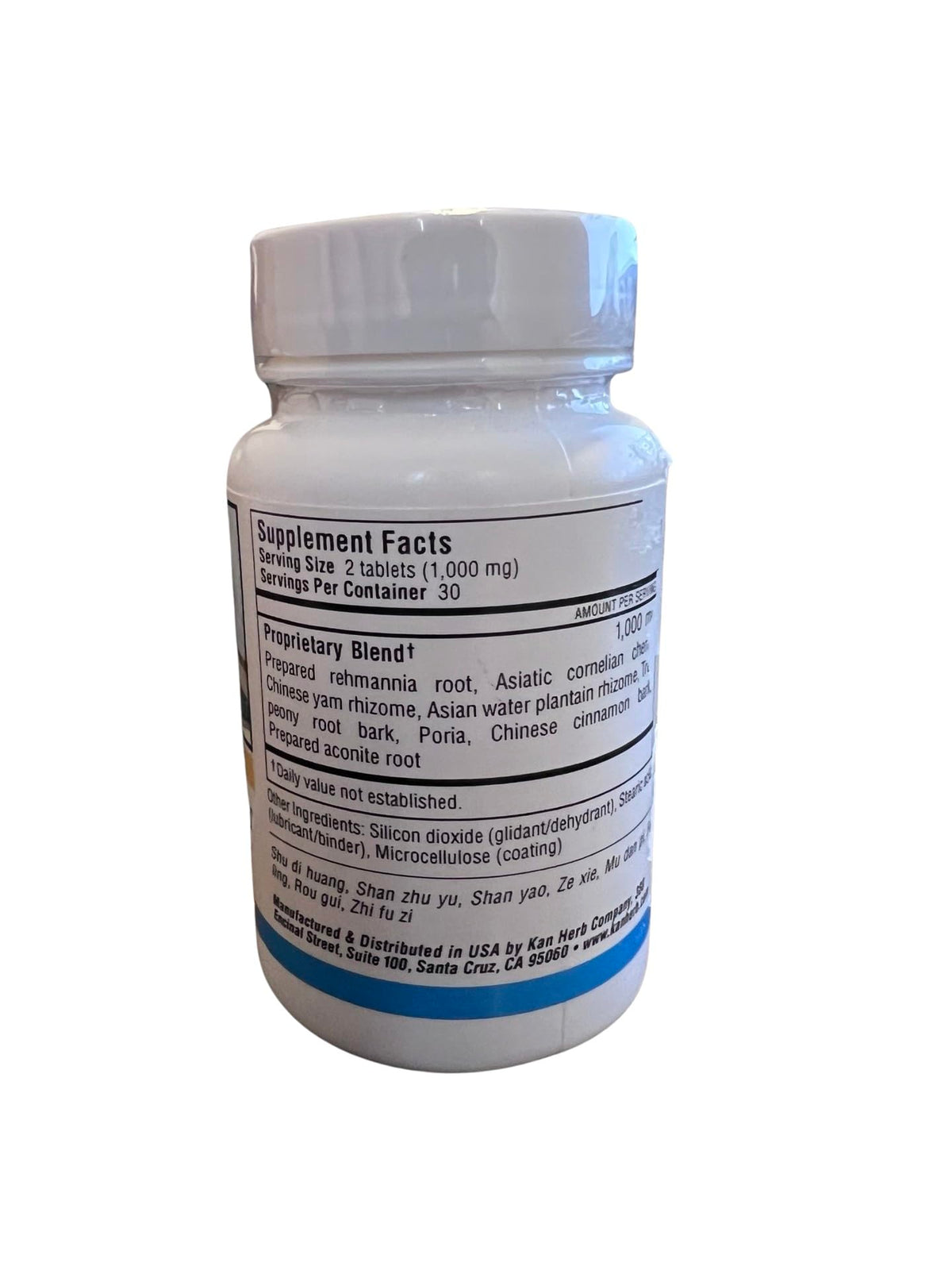 Kan Herb Rehmannia Eight Ba Wei Di Huang Wan - 60 Tablets - image 2