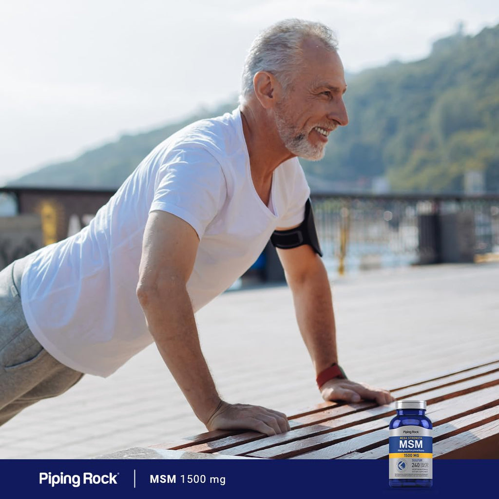 Piping Rock MSM Supplement 1500 mg - 240 Caplets - image 6