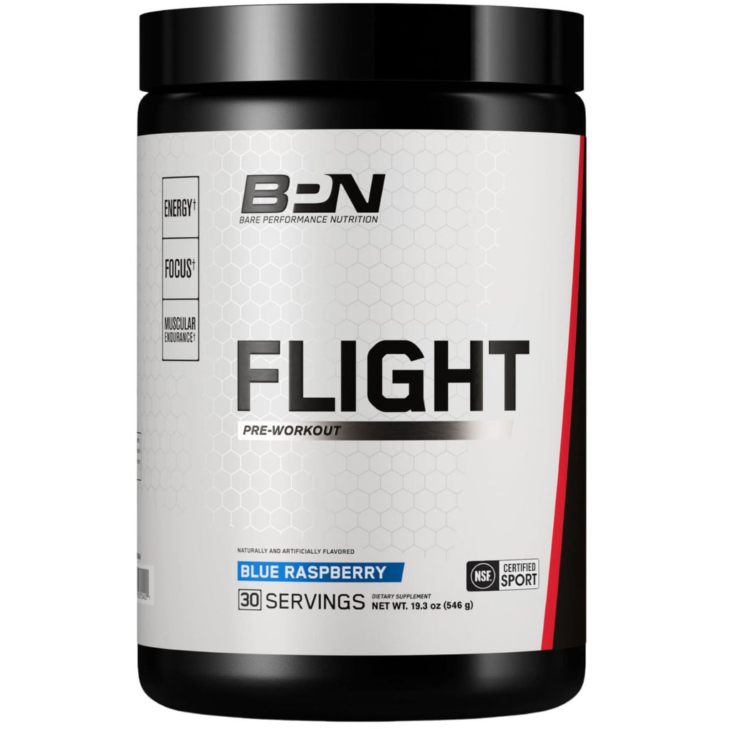 Bare Performance Nutrition BPN Flight Pre-Workout Powder - 30 Servings