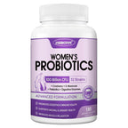 ZEBORA Probiotics for Women Digestive Health 100 Billion CFU - 90 Servings
