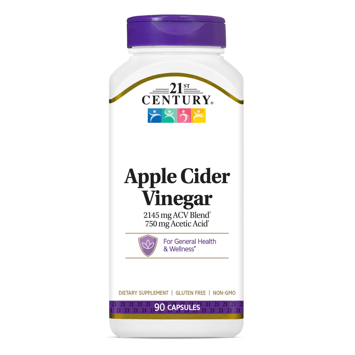 21st Century Apple Cider Vinegar - 90 Capsules