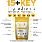 VITINITY Anti-Alcohol Drink Support & Cleanse Supplements - Craving
