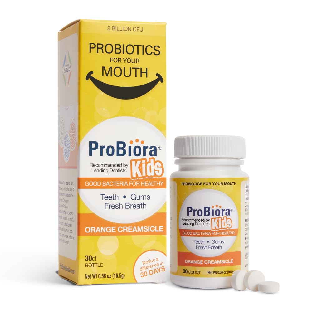 ProBiora Health Kids Oral-Care Chewable Probiotic Tablets - 30 Count
