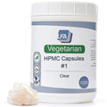 LFA Tablet Presses Empty Capsules Size 1 - Clear Vegan Caps - Fits