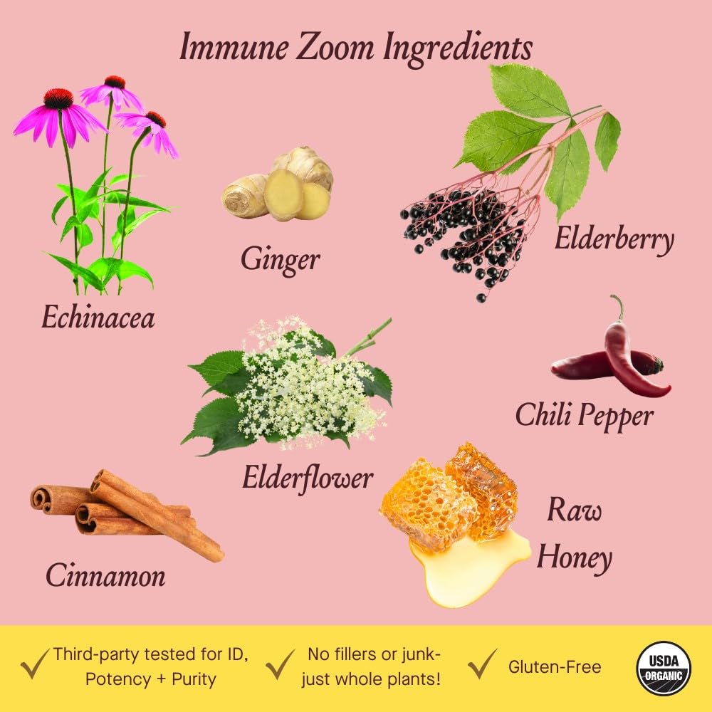 Urban Moonshine Immune Zoom Organic Elderberry Syrup - 4.2 fl oz - image 2