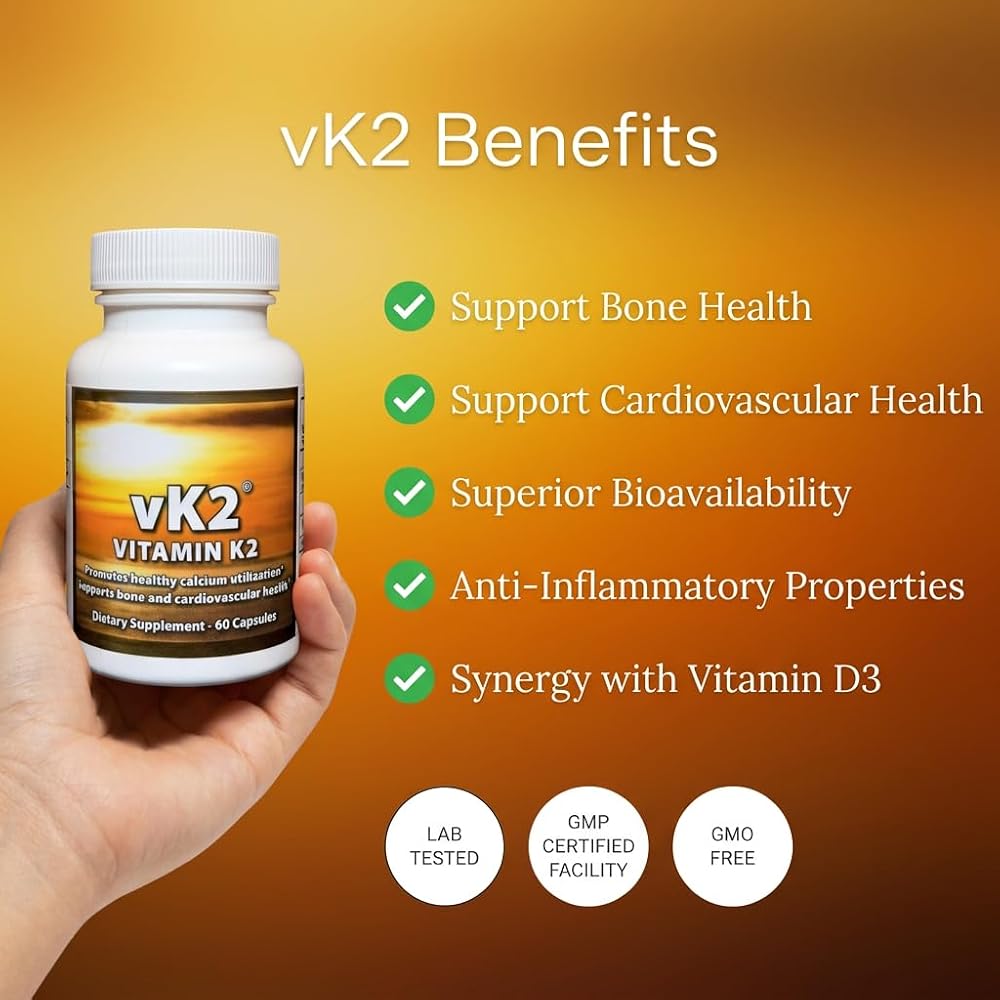 vK2 Vitamin Supplement MK-4 + MK-7 - image 3