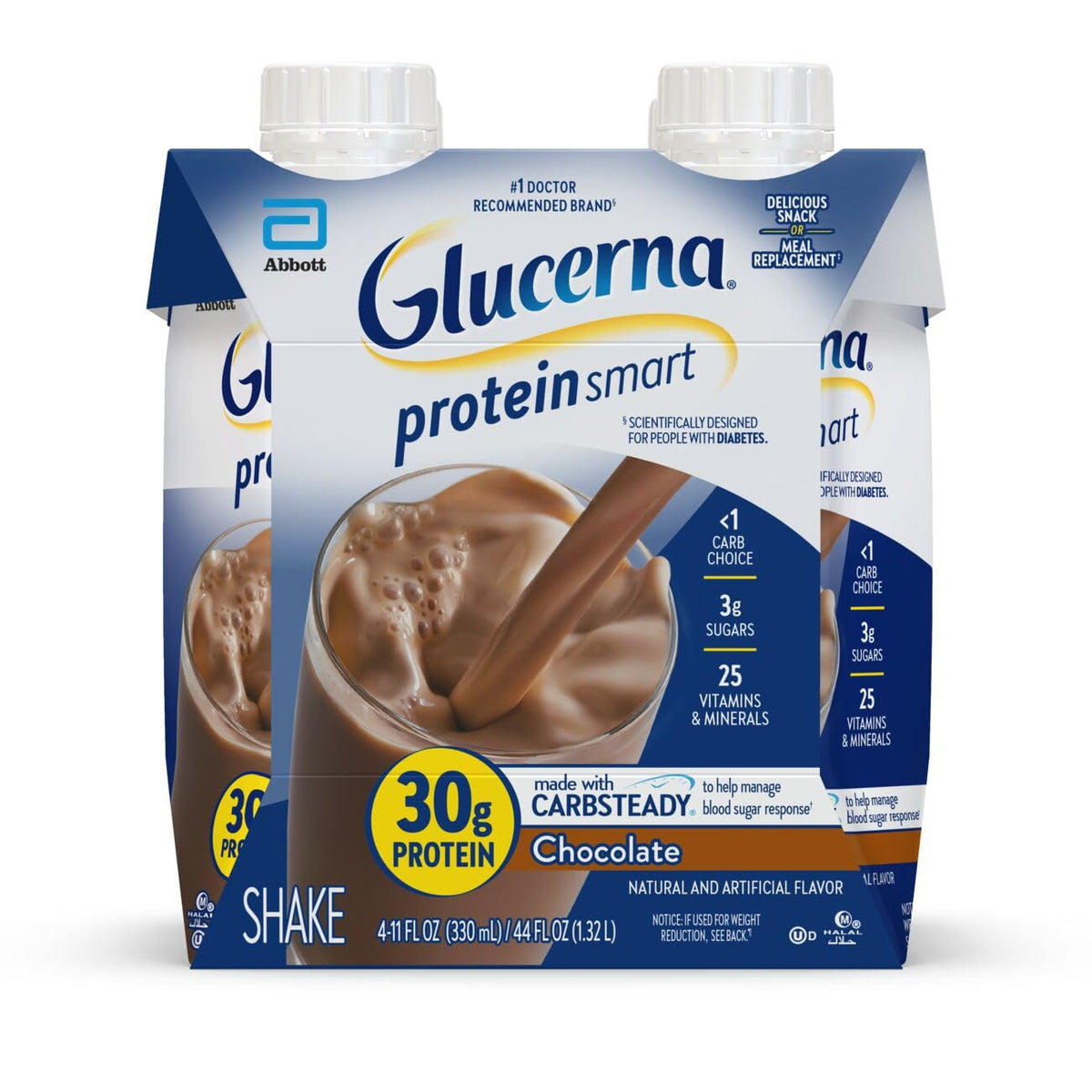 Glucerna Protein Smart Nutrition Shake to Support Blood Sugar