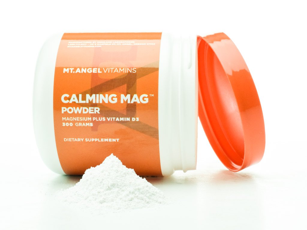 Mt. Angel Vitamins Calming Mag Powder Magnesium Sleep Support - 300g