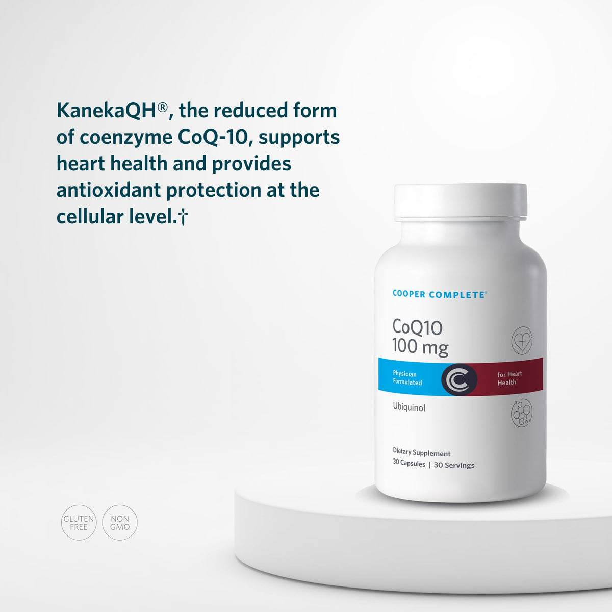 Cooper Complete Ubiquinol CoQ10 100 mg Cellular Energy - 30 Softgels - image 4