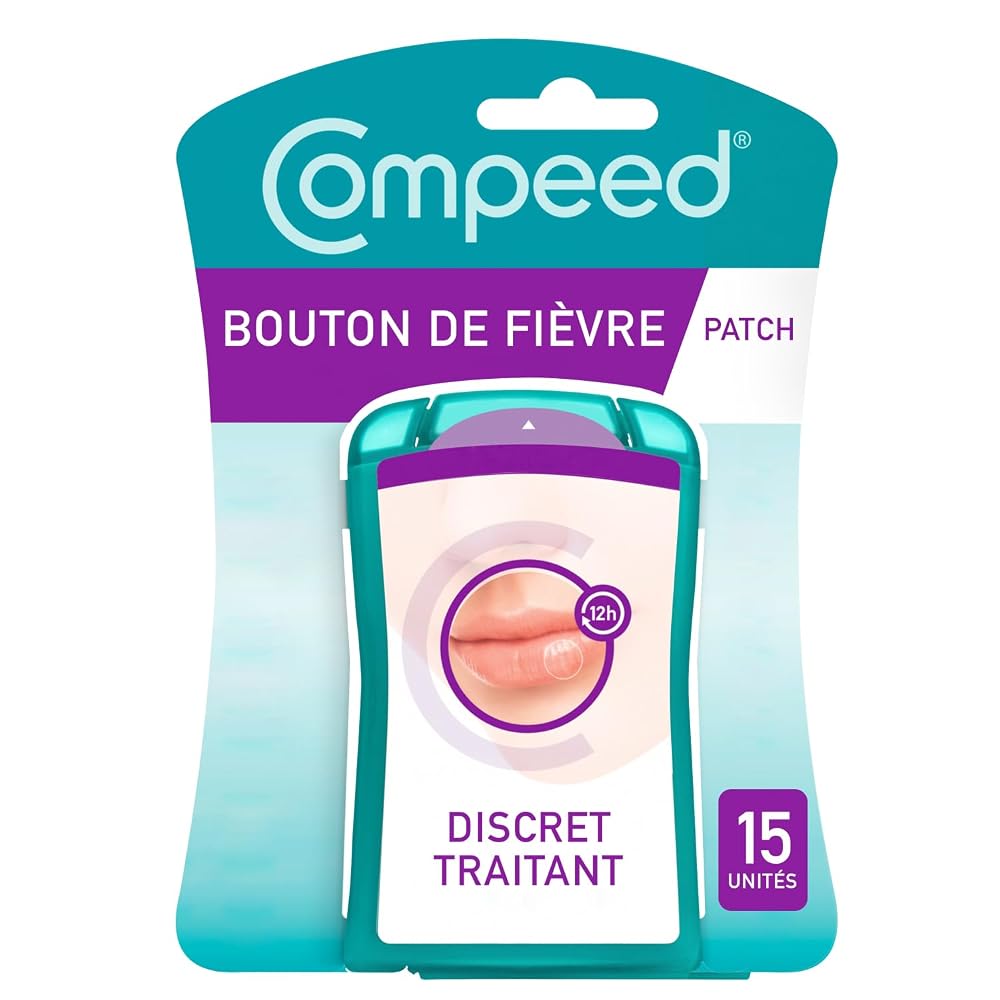 Compeed - Patch Bouton de Fièvre - Discret Pour un Traitement Rapide