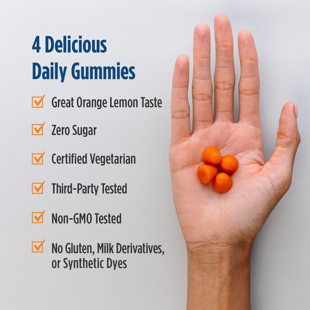 Nordic Naturals Zero Sugar Kids Multi Gummies Ages 4+ - 120 Count - image 4