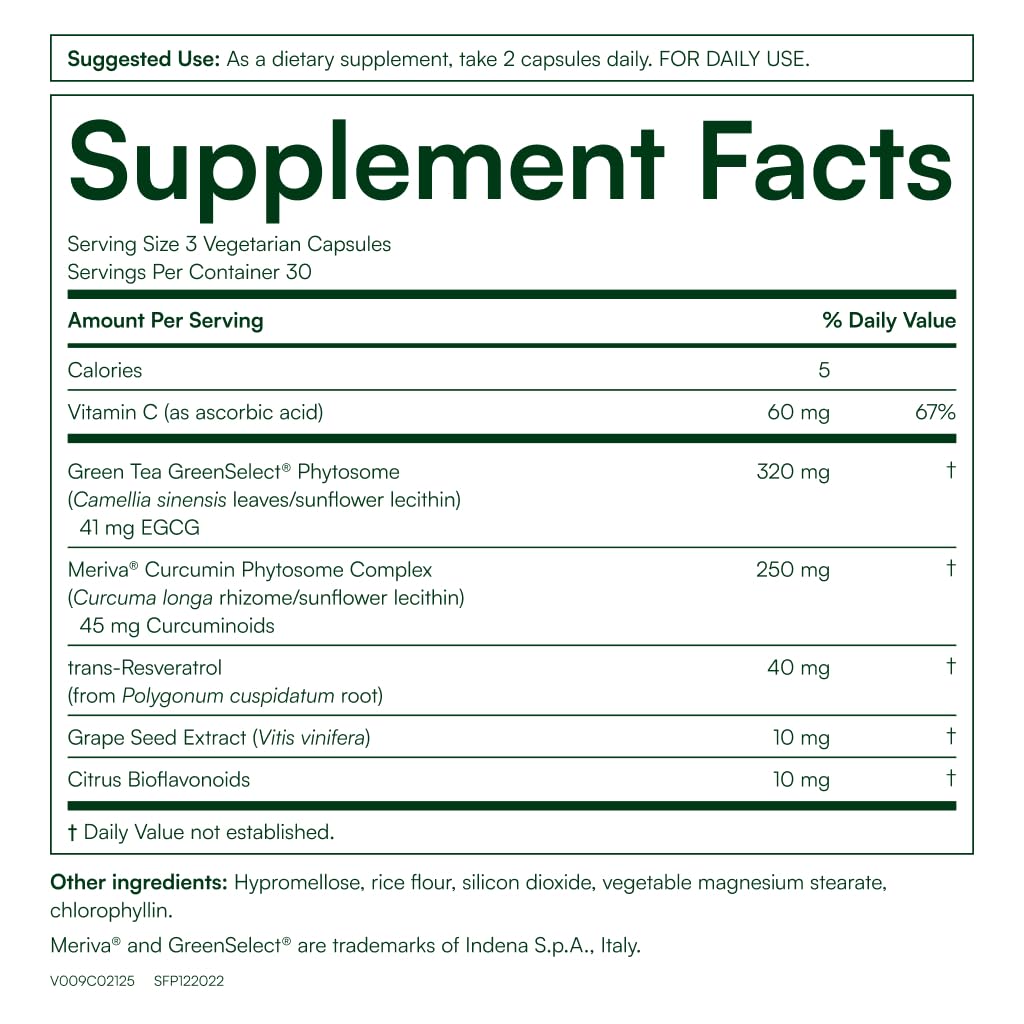 Purity Products Green Tea CR with Phytosome Technology - 60 Capsules - image 2