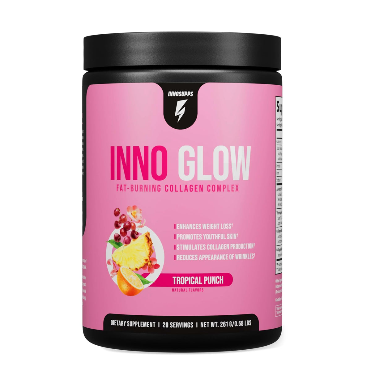 InnoSupps InnoGlow Multi Collagen Peptides Powder for Weight Loss