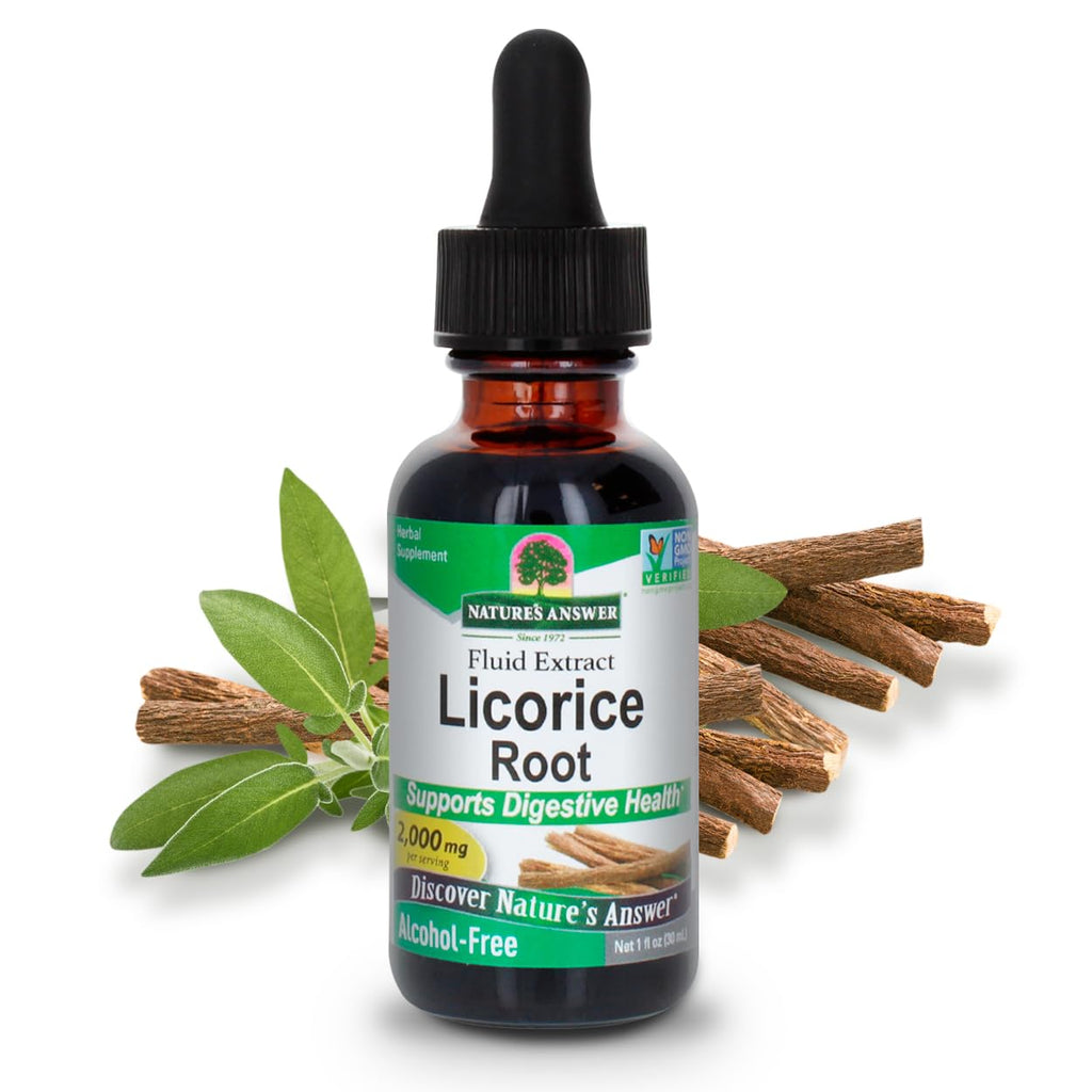 Nature's Answer Licorice Root Herbal Supplement - 2 Fl Oz