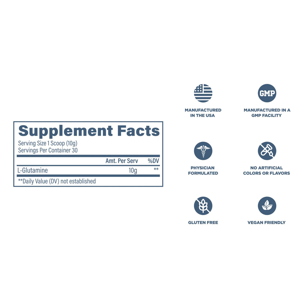 Revive MD Gut L-Glutamine Powder Muscle Recovery - 30 Servings - image 6