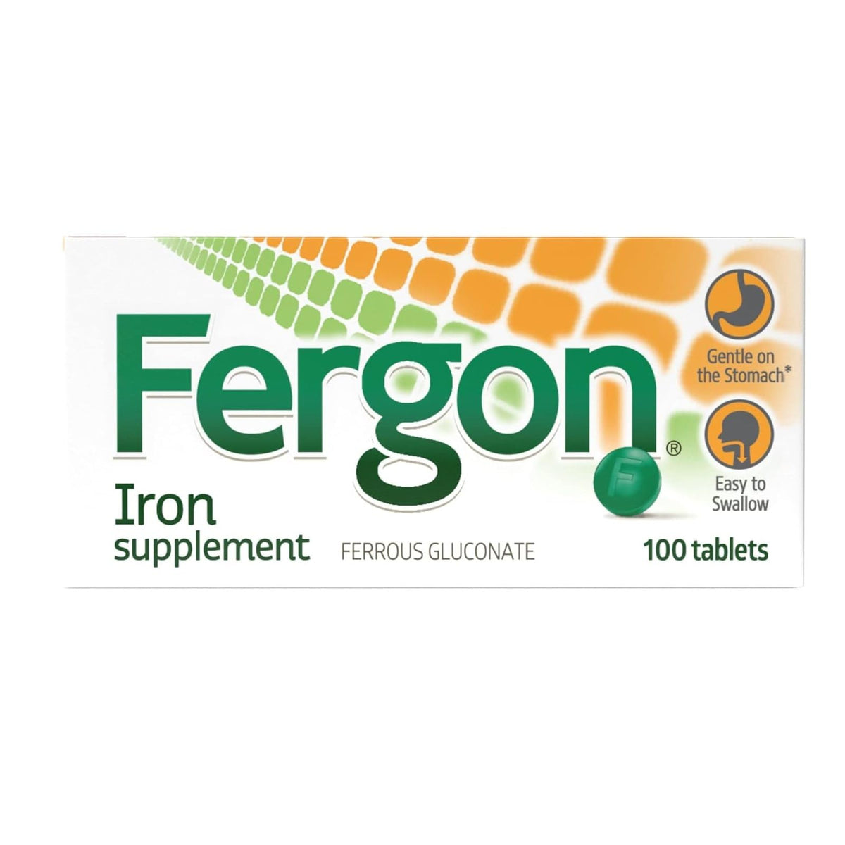 Fergon High Potency Iron Supplement Tablets - 300 Count