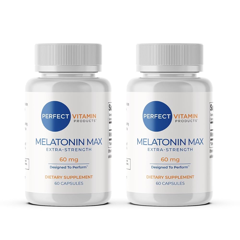 Perfect Vitamin Products Melatonin MAX 60mg - 120 Capsules