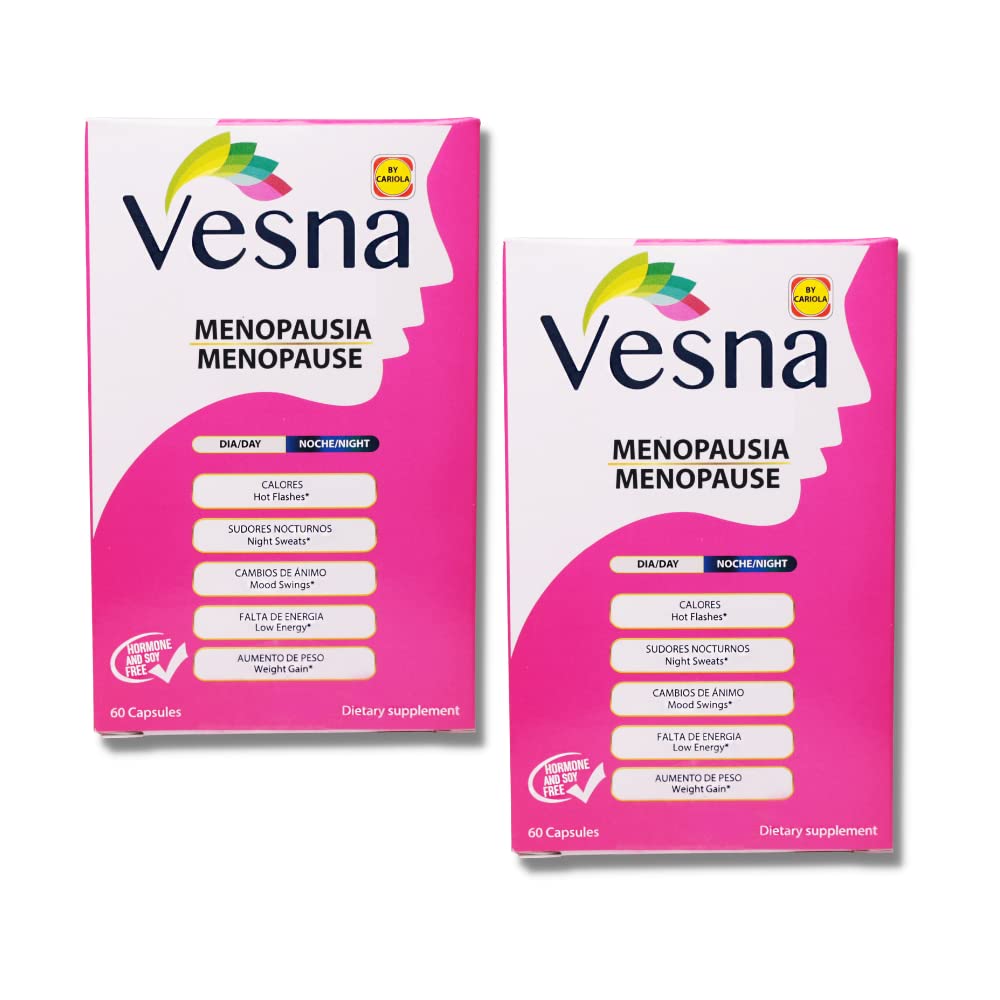 VESNA Menopause Support Day & Night Capsules - Pack of 2