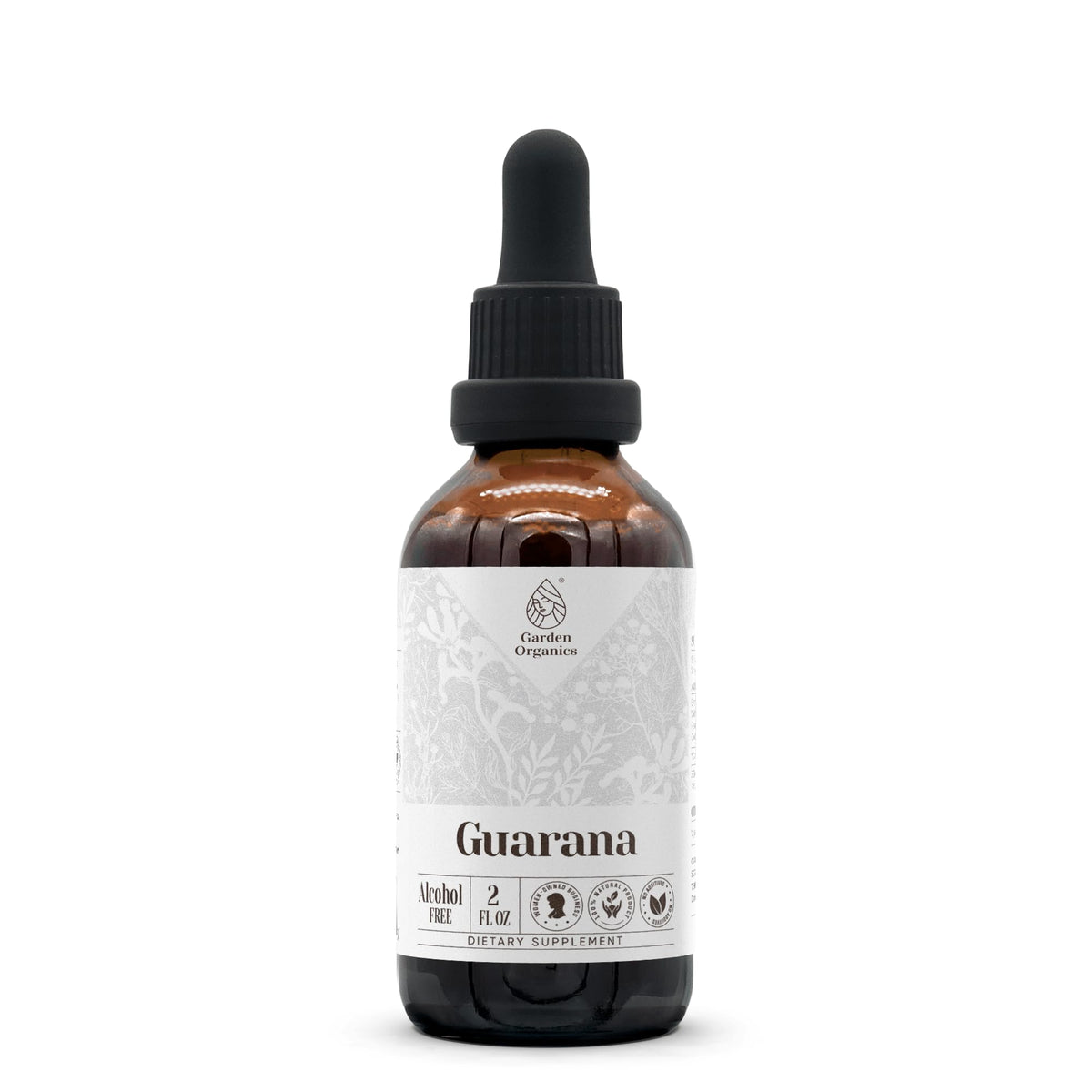 Garden Organics Guarana Alcohol-Free Natural Tincture Extract